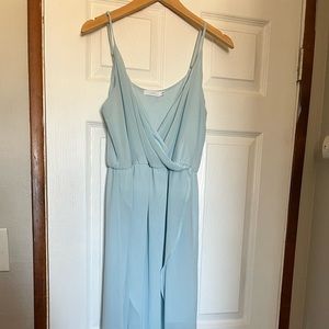 Lush brand high-low flowy maxi dress